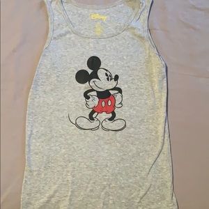 Worn Once! Women’s Mickey Mouse Disney Tank
